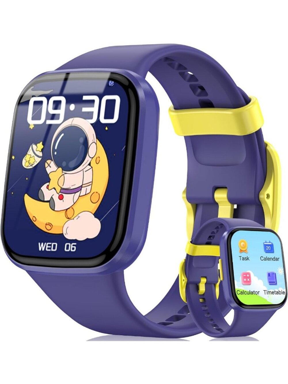 Kids Smart Watch - HD Touch Screen Fitness Tracker, Heart Rate Monitor